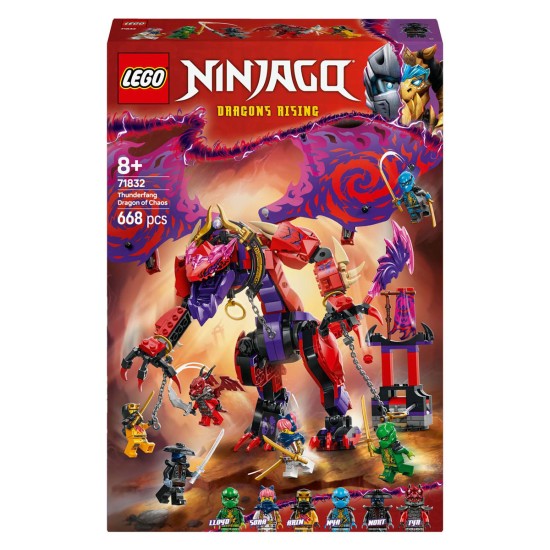 Lego Ninjago 71832 Thunderfang Dragon Of Chaos