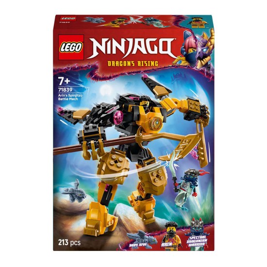 Lego Ninjago 71839 Arins Spinjitzu Strijdmecha Lego Ninjago 71839 Arins Spinjitzu Strijdmecha