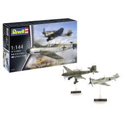 Messerschmitt Bf109E & Junkers Ju87B Stuka Revell Modelbouwpakket Messerschmitt Bf109E & Junkers Ju87B Stuka Revell Modelbouwpakket
