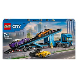 Lego City 60408 Transportvoertuig Met Sportauto's Lego City 60408 Transportvoertuig Met Sportauto's