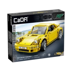 1:12 Car Series - Ruf Ctr 2017 Yellowbird 1515 Pieces Scale 1:12 Size L37 X W18 X H12 Cm Optional Motorisation