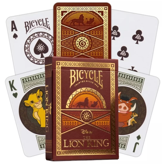 Pokerkaarten Bicycle Lion King Disney