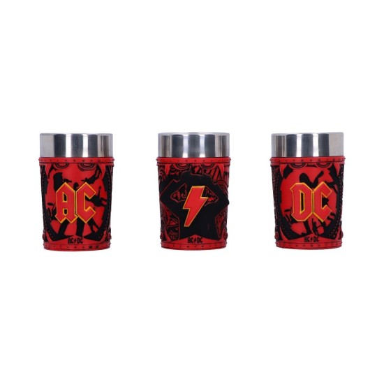 Acdc Logo Set Of 3 Shot Glass Set