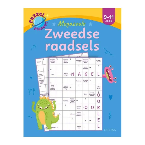 Puzzelplaneet - Megacoole Zweedse Raadsels (9-11 J.)