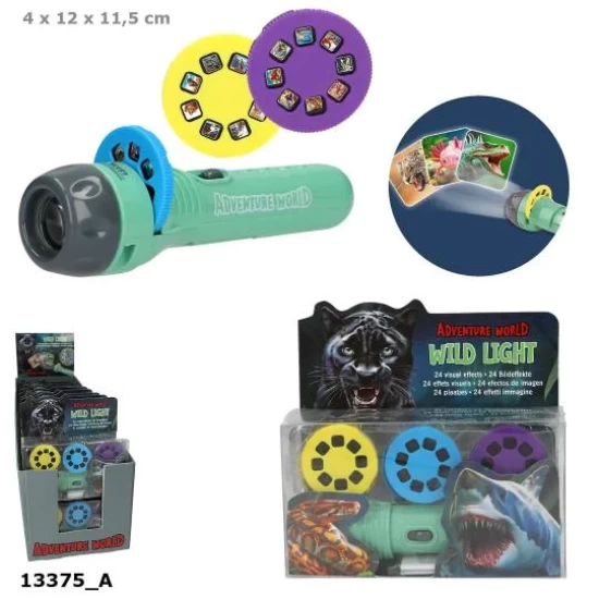 Adventure World Zaklamp Met Plaatjes