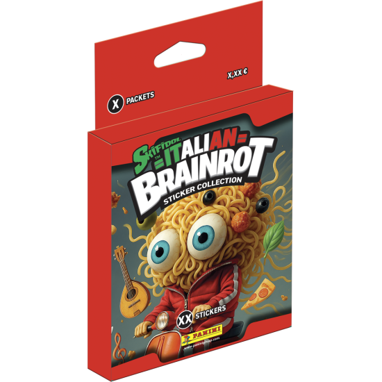 Skifidol Italian Brainrot Sticker Ecoblister