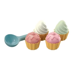 Cupcake Zandvormen Met Schep 9Dlg. Cupcake Zandvormen Met Schep 9Dlg.