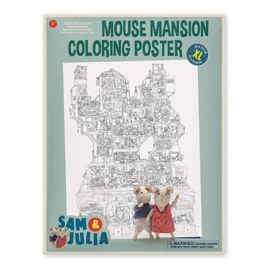 Sam En Julia - Kleurposter Sam En Julia - Kleurposter