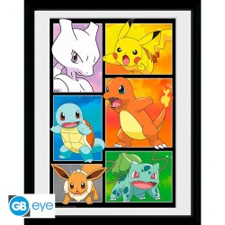 Pokemon - Framed Print Comic Panel (30X40) X2* Pokemon - Framed Print Comic Panel (30X40) X2*