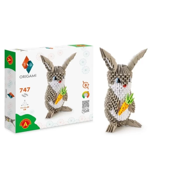 Origami 3D - Rabbit - 747Pcs