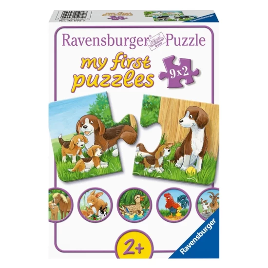 Dierenfamilies Op De Boerderij (9×2)