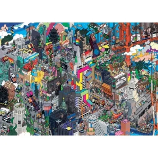 Puzz San Francisco Quest 1000 Heye New