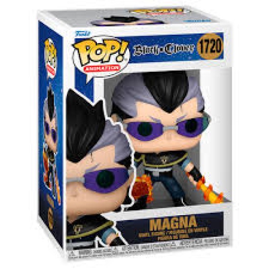 Black Clover Pop! Animation Vinyl Figure Magna 9 Cm