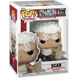 Fullmetal Alchemist Brotherhood Pop! Animation Vinyl Figure Scar 9 Cm Fullmetal Alchemist Brotherhood Pop! Animation Vinyl Figure Scar 9 Cm