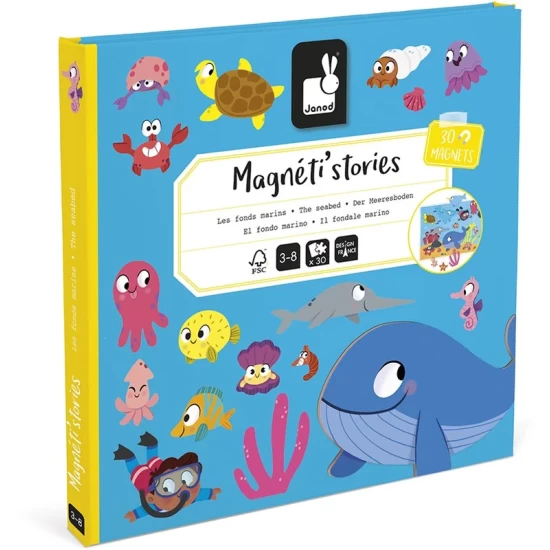 Janod Magneti Stories - Zeedieren Janod Magneti Stories - Zeedieren