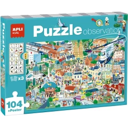 Apli - Observatiepuzzel Stad Apli - Observatiepuzzel Stad
