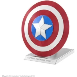 Metal Earth Marvel Captain America's Shield (4Pcs) Metal Earth Marvel Captain America's Shield (4Pcs)