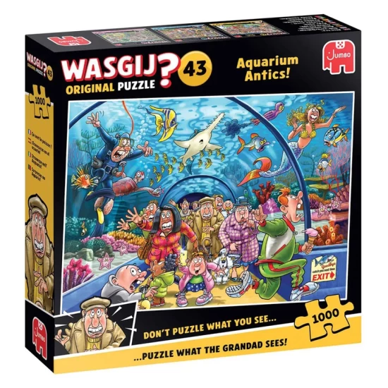 Wasgij Original 43 – Aquarium Antics! (1000) Wasgij Original 43 – Aquarium Antics! (1000)
