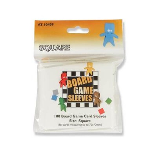 Sleeves Board Game - Square (69X69Mm)