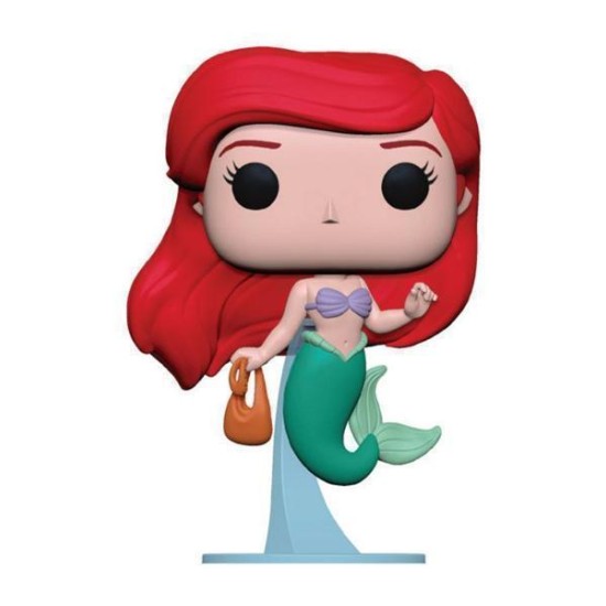 Funko Pop! Little Mermaid - Ariel With Bag Vinyl Figure 10Cm