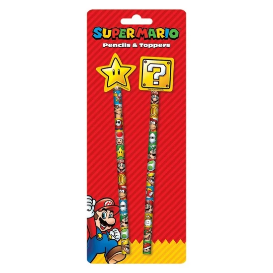 Super Mario 2-Piece Stationery Set Super Mario 2-Piece Stationery Set