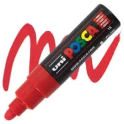 Posca Verfmarker (Conisch) Brede Punt: Rood Posca Verfmarker (Conisch) Brede Punt: Rood