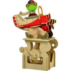 Around The World - Plane - Modelbouwset