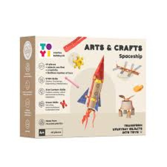 Arts And Crafts Spaceship Building Kit