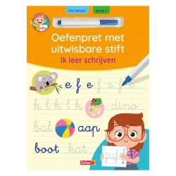 Oefenpret Met Uitwasbare Stift - Ik Leer Schrijven Oefenpret Met Uitwasbare Stift - Ik Leer Schrijven