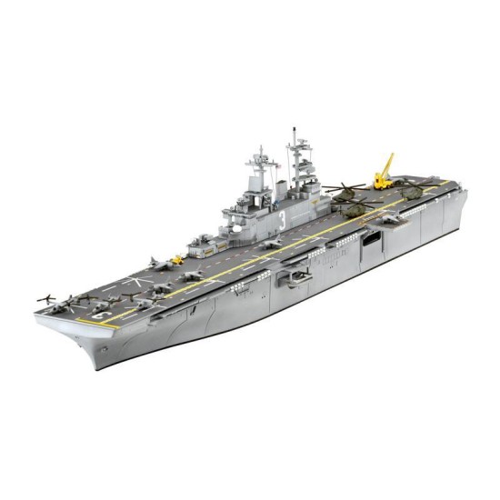 Us Navy Assault Carrier Wasp Class Revell Modelbouwpakket