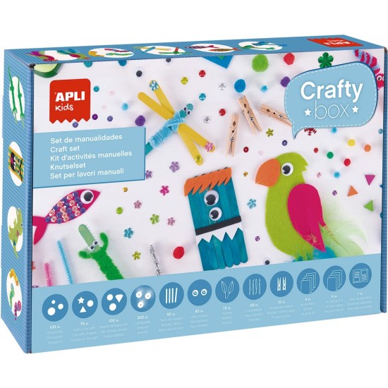 Apli - Box Met Handwerkmaterialen En Inspiratieboekje