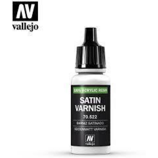 Permanent Satin Varnish 18Ml - Model Color