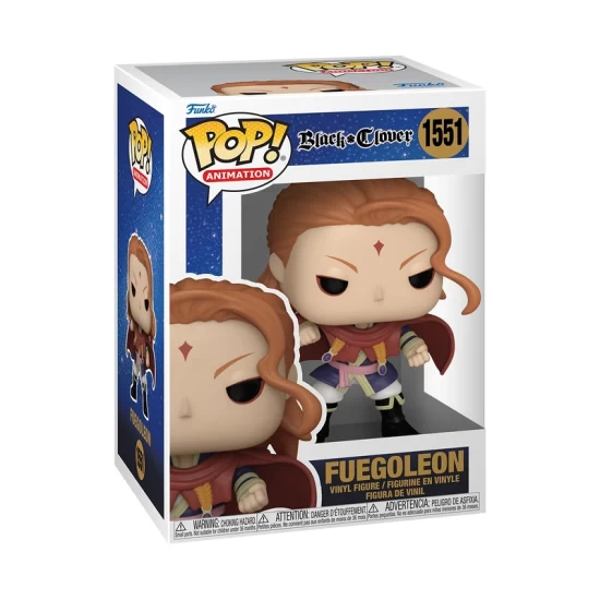 Black Clover Pop! Animation Vinyl Figure Fuegoleon 9 Cm