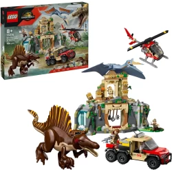 Lego Jurassic World 76976 Spinosaurus En Quetzalcoatlus Luchtmissie Lego Jurassic World 76976 Spinosaurus En Quetzalcoatlus Luchtmissie