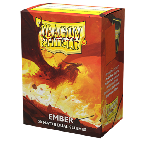 Sleeves Dragon Shield Matte Dual Ember 100Ct