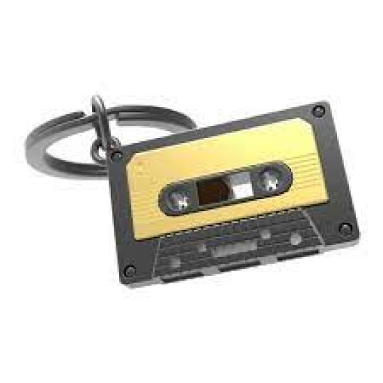 Audio Casette Keyring