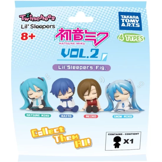 Hatsune Miku Twinchees Mini Figures Lil' Sleepers Wave 2 5 Cm Display (24)