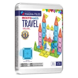 Magna-Tiles - Travel Set Deluxe - 55 Piece