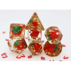 Wild Strawberries Rpg Dice Set