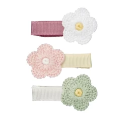 Hair Claws Kaat Flower (3 Pcs/Card 1 Card)
