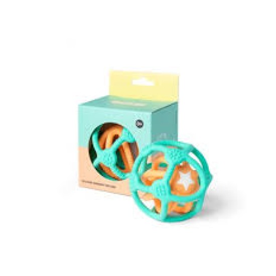 Set Of 2 Sensory Balls - Green And Orange