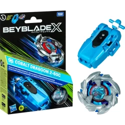 Beyblade X Cobalt Dragoon 2-60C Launcher Set