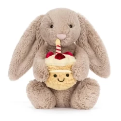 Bashful Beige Bunny 'Birthday'