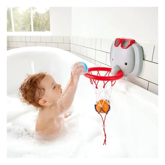 Bath Time Basketball Elephant Pal