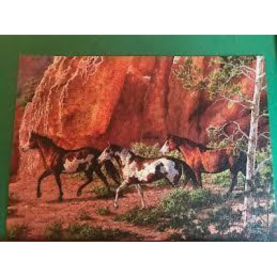 Cobble Hill Puzzle 1000 Pieces - Horse Canyon