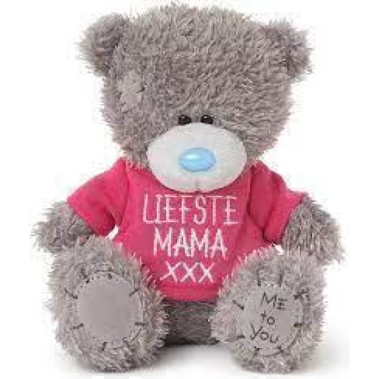 Beer Knuffel 13Cm-  Liefste Mama