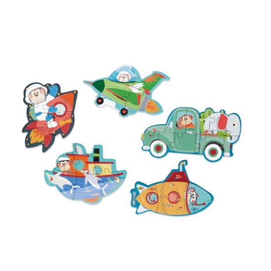 Beginnerspuzzel - Voertuigen