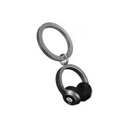 Black Headphone Keyring