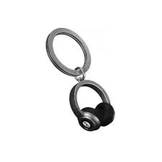 Black Headphone Keyring