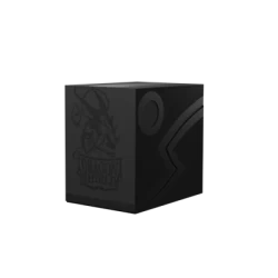 Deckbox Double Deck Shell Black/Black Deckbox Double Deck Shell Black/Black